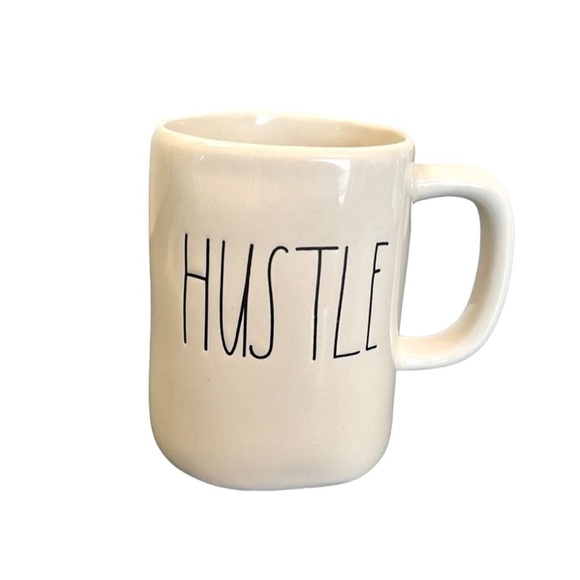 Rae Dunn "Hustle" Coffee Mug NWT - Picture 1 of 4